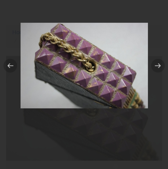 Vintage Art Decor House Purse - Picture 2 of 9